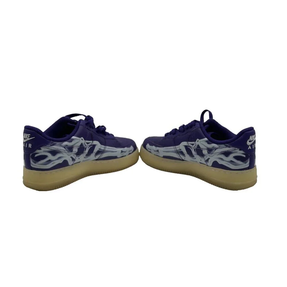 Nike Shoes Air Force 1 Low '07 QS Purple Skeleton Size 9 CU8067-500
